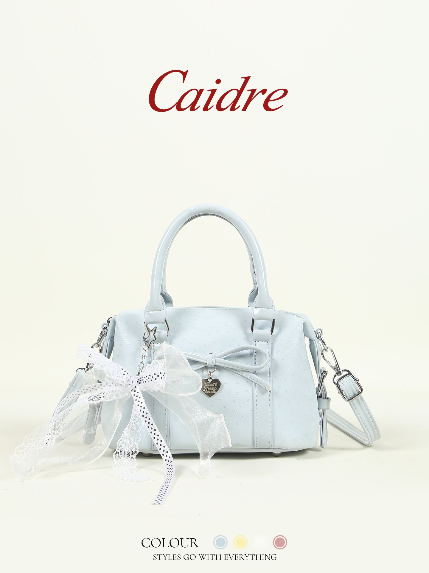 Leather Work Japan - กระเป๋าถือ Caidre Knot Boston Pillow Bag