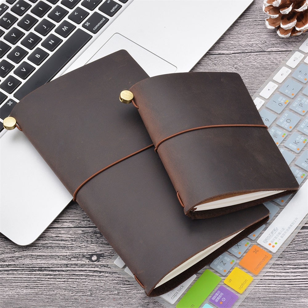 Leather Work Diary - ของแท้หนัง Traveler Notebook DIY Journal 8
