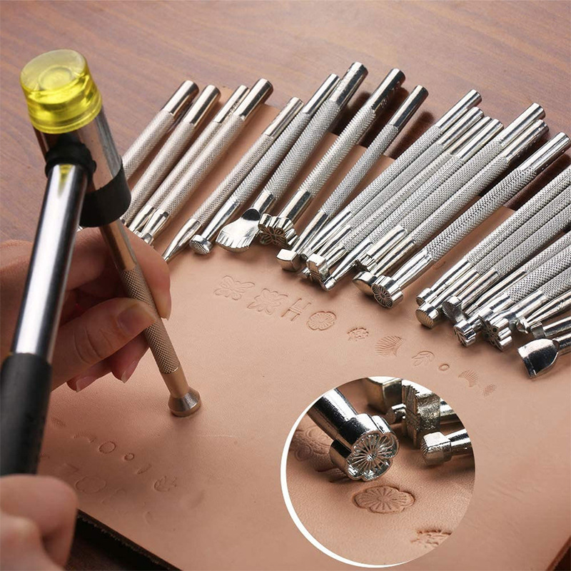 ชุดเครื่องมือประทับลายหนัง 20  - Leather Work Organiser บทวิจารณ์และราคา