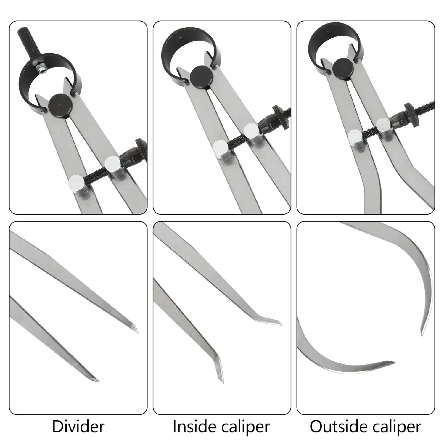 ปรับ DIY ขอบหนัง Caliper, หนัง - Leatherwork Edge Creaser บทวิจารณ์และราคา