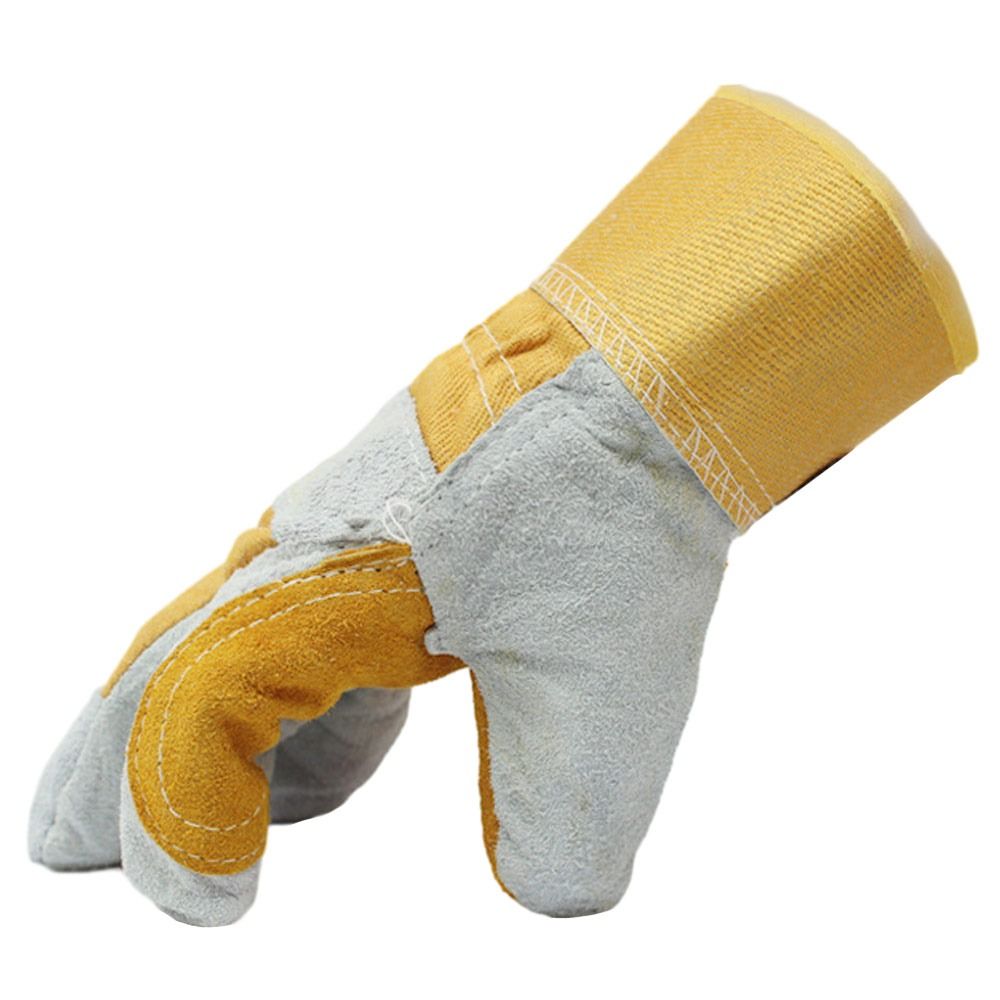 ถุงมือเชื่อมหนังวัวกันความร้อน - Leather Work Organiser บทวิจารณ์และราคา