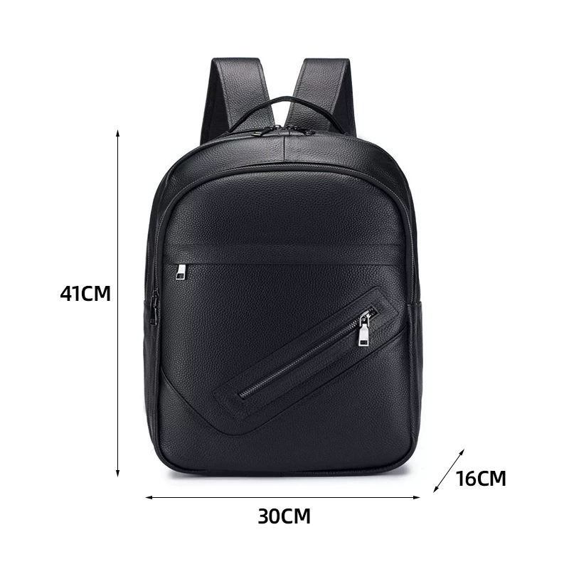 กระเป๋าเป้สะพายหลังหนังแท้สีดำ - Leather Work Rucksack Mens บทวิจารณ์และราคา