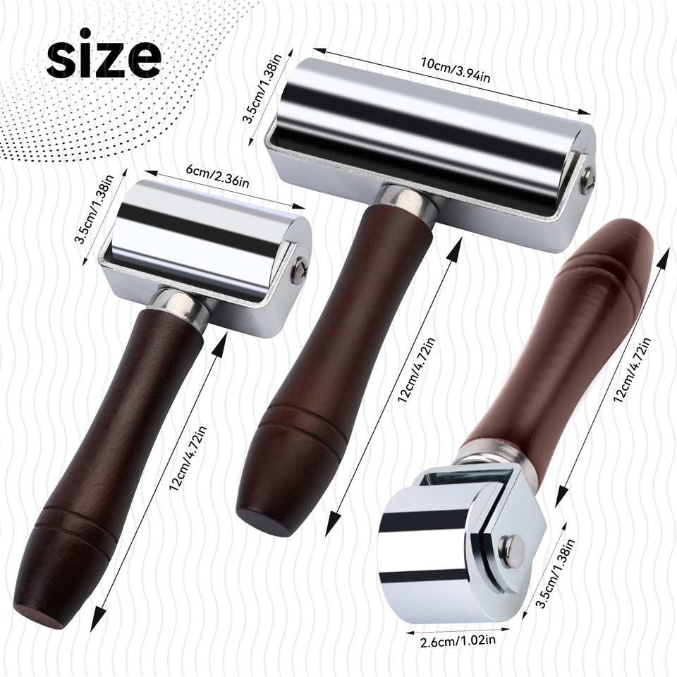 KRABALL หนัง Press Edge Roller - Leather Work Organiser บทวิจารณ์และราคา