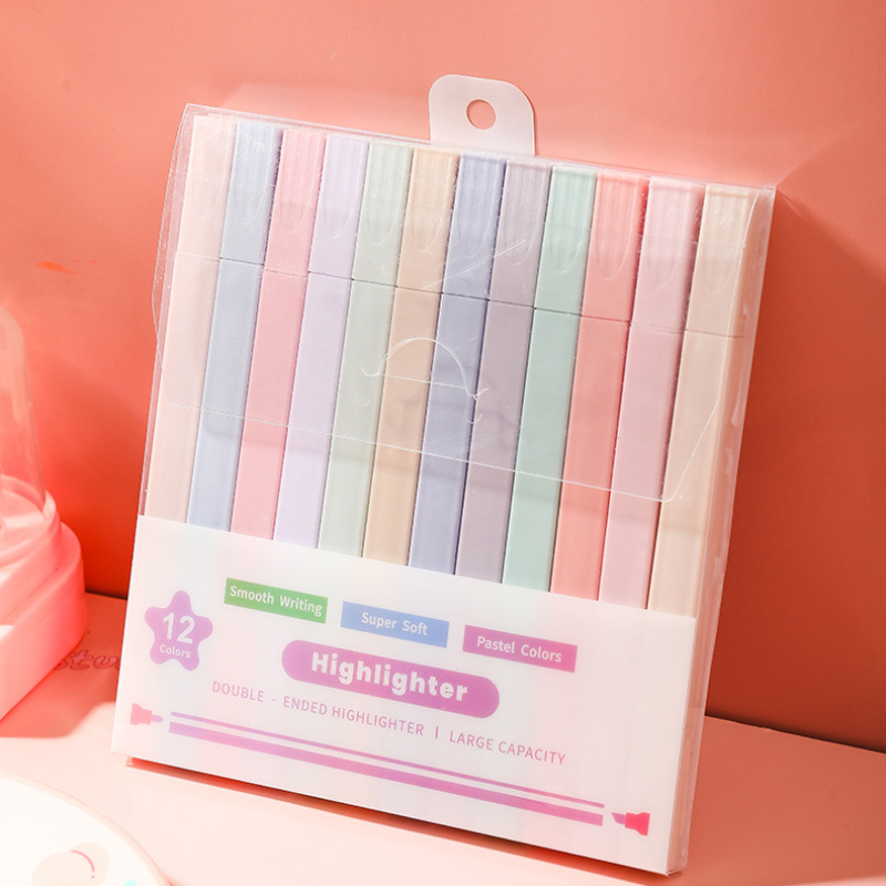 12 ชิ้น/เซ็ต Double Tip Highli - Stabilo Marker Boss บทวิจารณ์และราคา