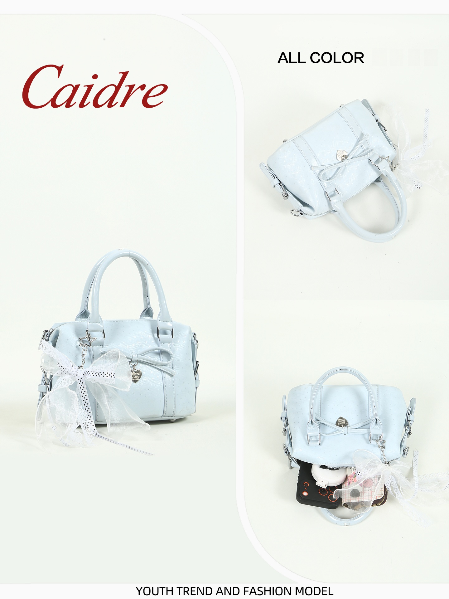 กระเป๋าถือ Caidre Knot Boston  - Leather Work Japan บทวิจารณ์และราคา