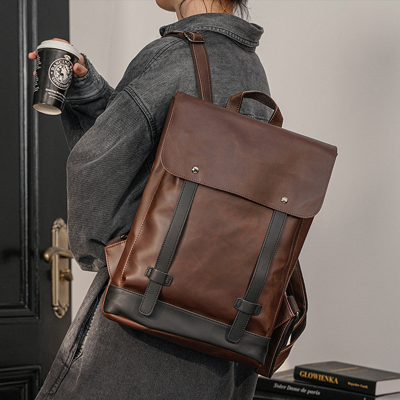 GOYN ผู้ชายกระเป๋าเป้สะพายหลัง - Leather Work Rucksack Mens บทวิจารณ์และราคา