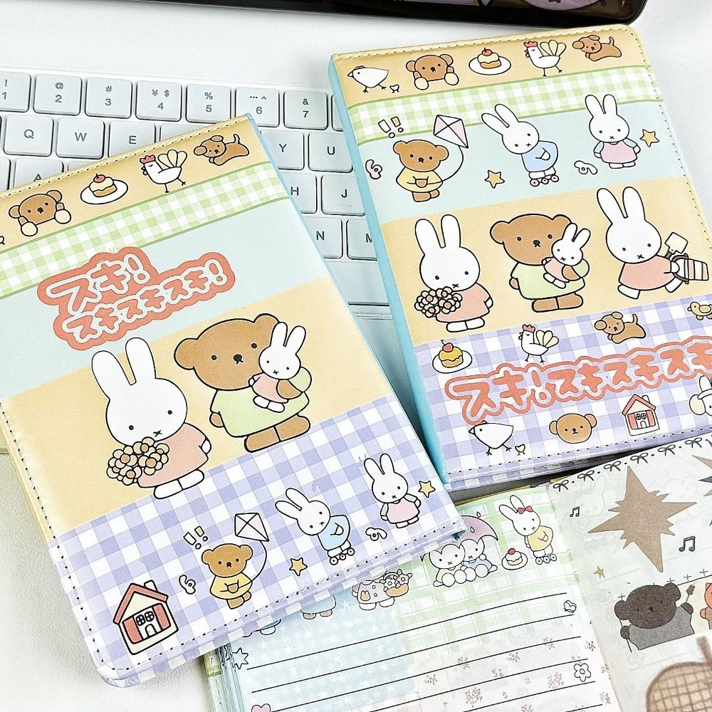 สมุดโน้ตภาพตัดปะกระต่ายมิฟฟี่  - Leather Work Diary บทวิจารณ์และราคา