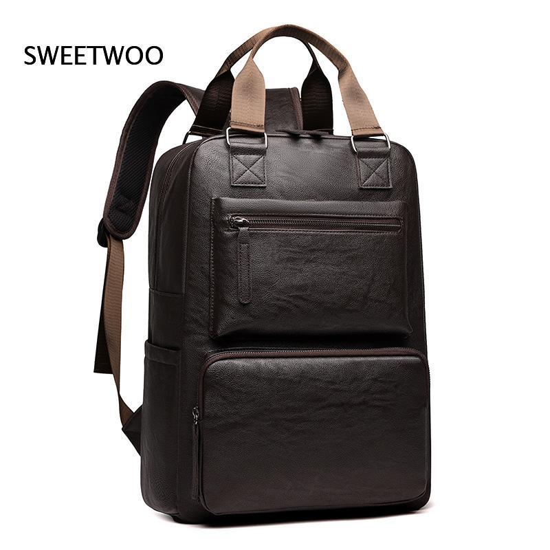 กระเป๋าเป้สะพายหลังสำหรับผู้ชา - Leather Work Rucksack Mens บทวิจารณ์และราคา