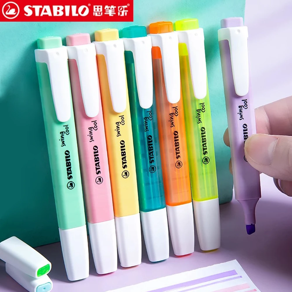 3pcs Stabilo Highlighter Marke - Stabilo Marker Boss บทวิจารณ์และราคา