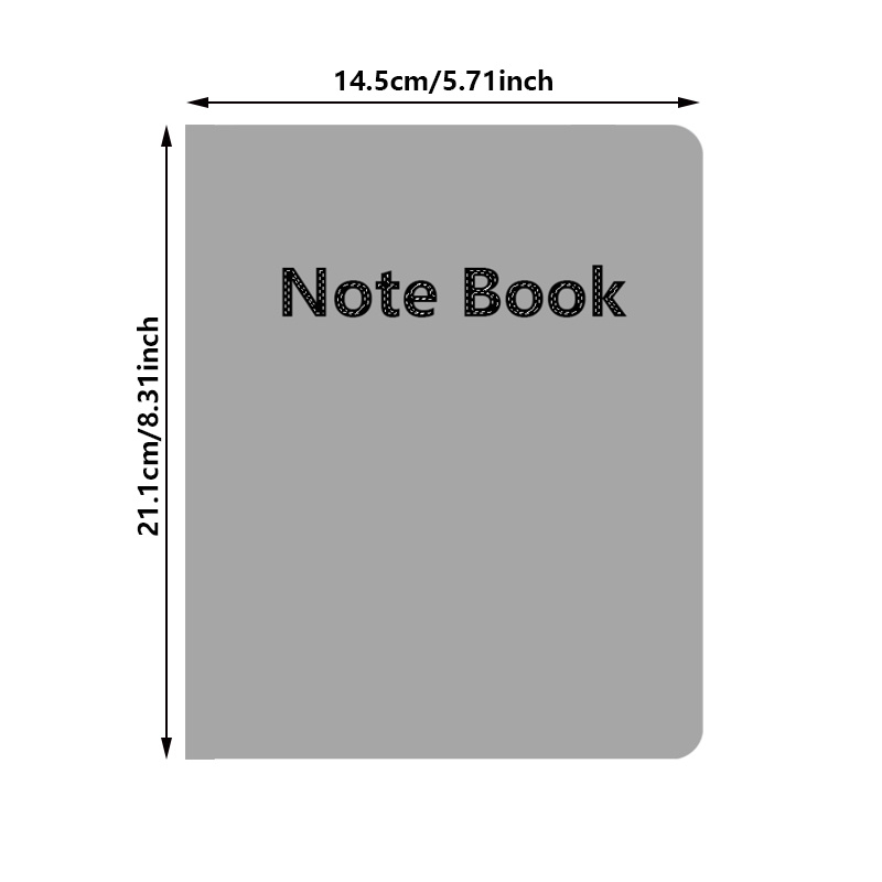 สมุดบันทึกปกแข็งหนังเทียม A5 พ - Leather Work Diary บทวิจารณ์และราคา
