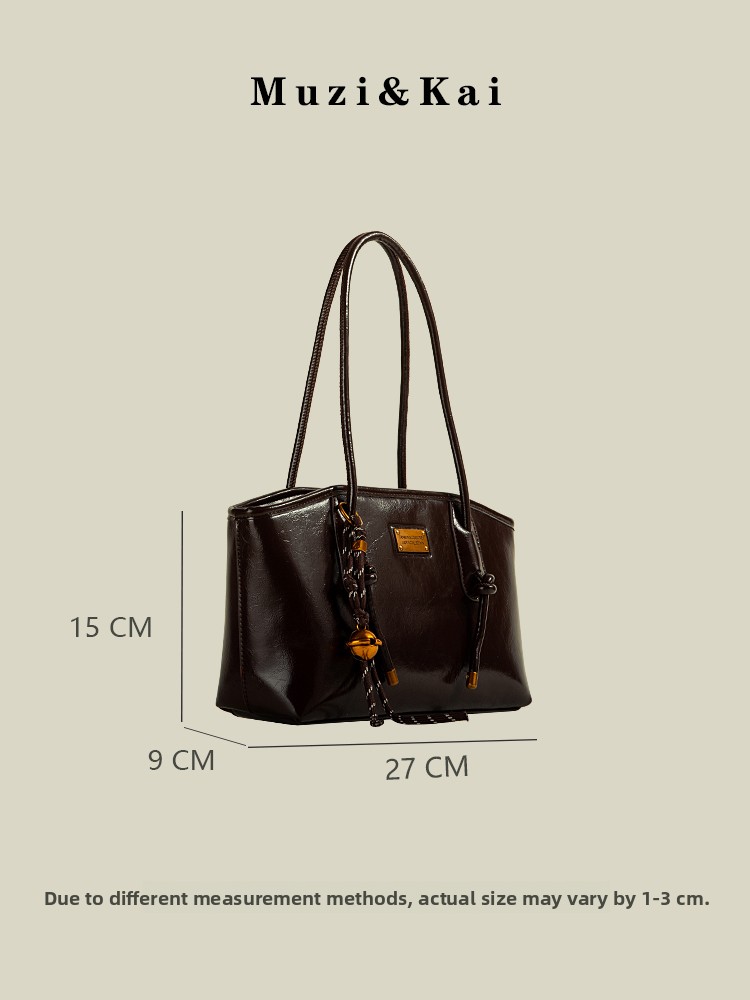 กระเป๋าถือหนังนุ่มความจุขนาดให - Leather Work Japan บทวิจารณ์และราคา