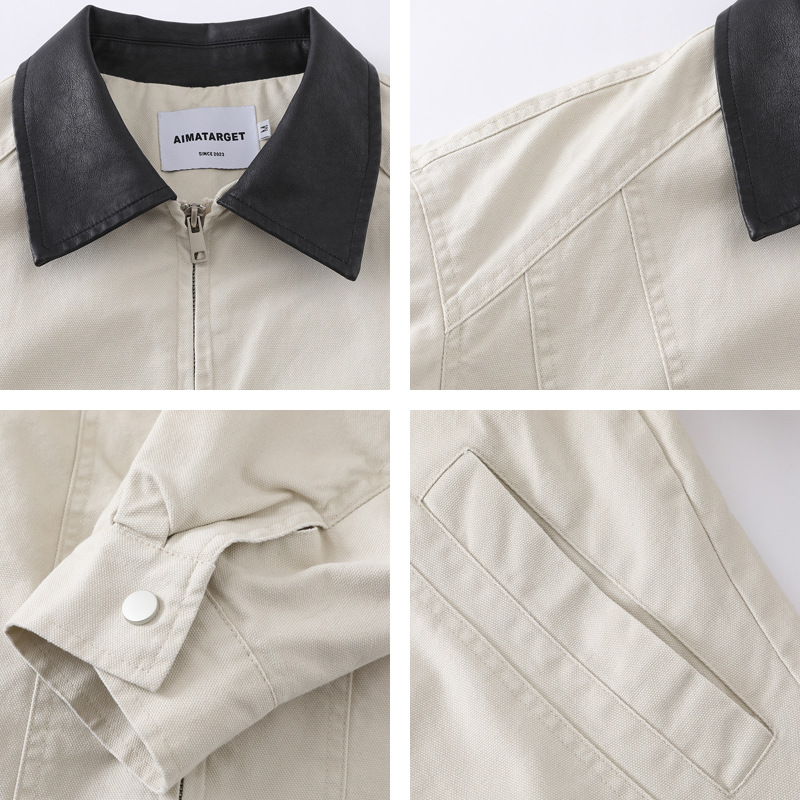เสื้อแจ็คเก็ตผ้าแคนวาสสไตล์อเม - Leather Work Japan บทวิจารณ์และราคา