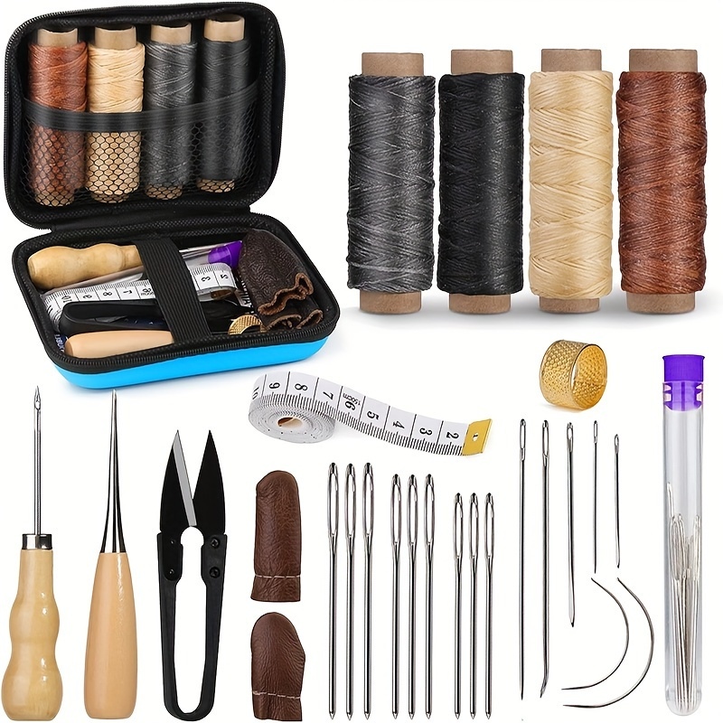 [ชุดทํางานหนัง] ชุดเย็บผ้าหนัง - Leather Work Organiser บทวิจารณ์และราคา