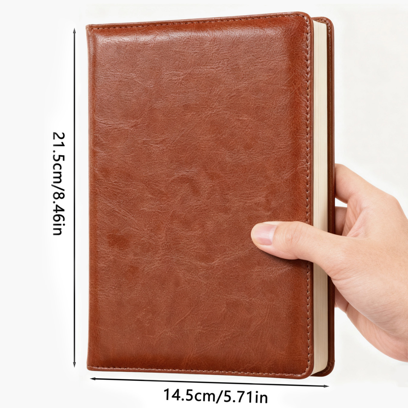 สมุดบันทึกหนังวินเทจพร้อมภาพวา - Leather Work Diary บทวิจารณ์และราคา
