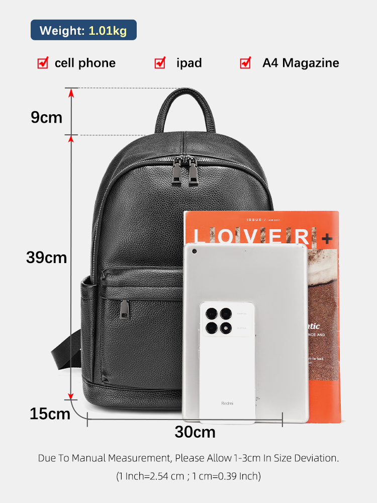 เซนซี่ เม็น แบ็คแพ็คกระเป๋าเป้ - Leather Work Rucksack Mens บทวิจารณ์และราคา